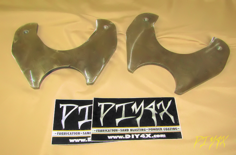 DIY 4x Brakes Weld on big brake caliper bracket